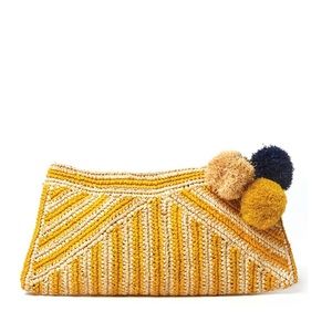 Mar Y Sol Sonia clutch - yellow
